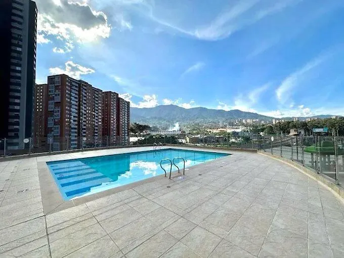 Apartamento Turistico Cerca A La Estacion Del Metro Sabaneta 0*,